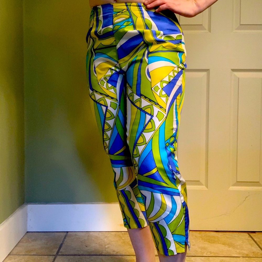 Vintage Psychedelic 💯 silk pants